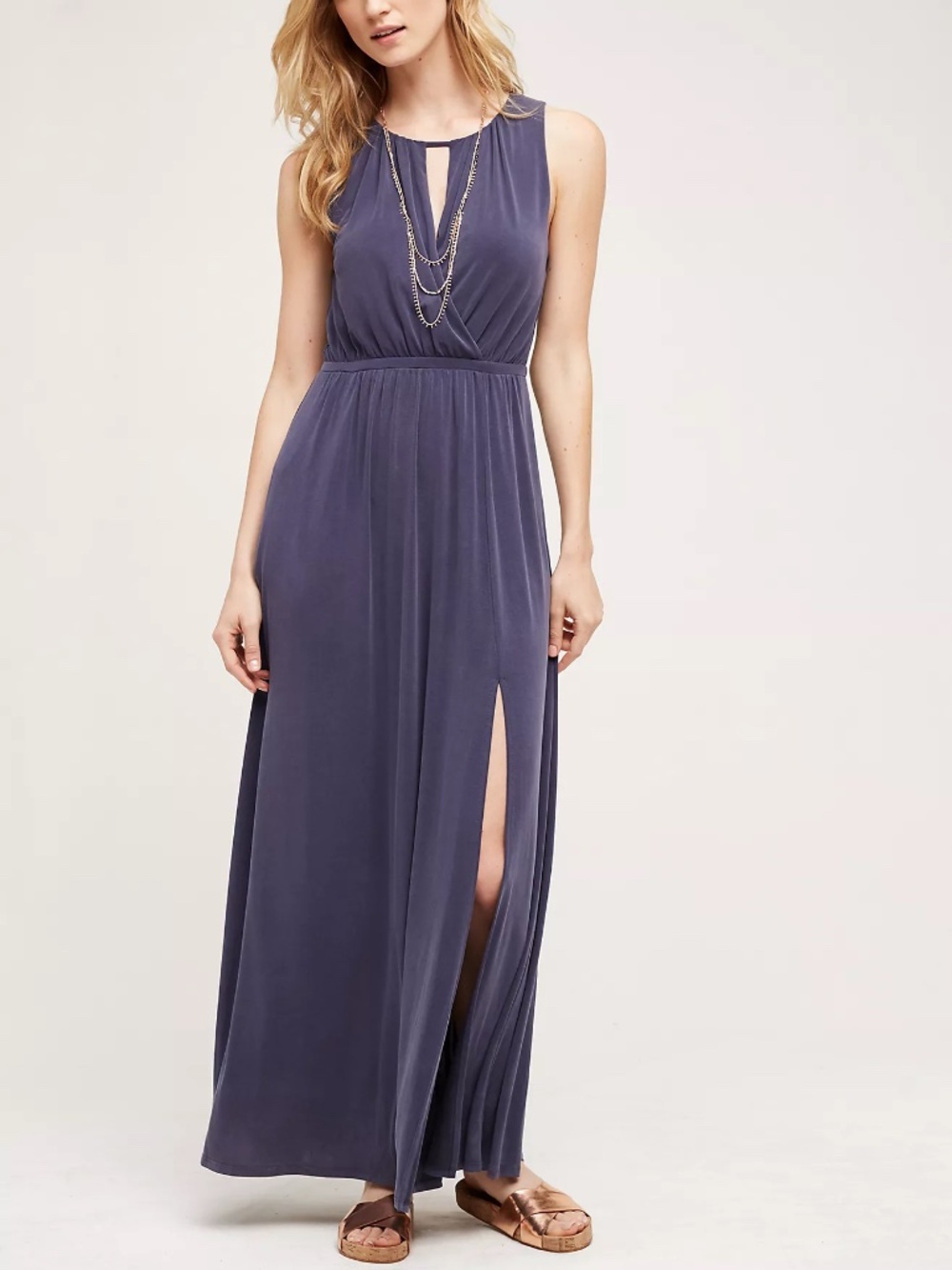 New with Tags Anthropologie Moulinette Soeurs Sanna Maxi in Carbon XSP